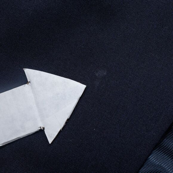 Oscar de la Renta Blazer Mens 42S Navy Blue 100% Wool Lined Jacket Classic Fit - Picture 5 of 12